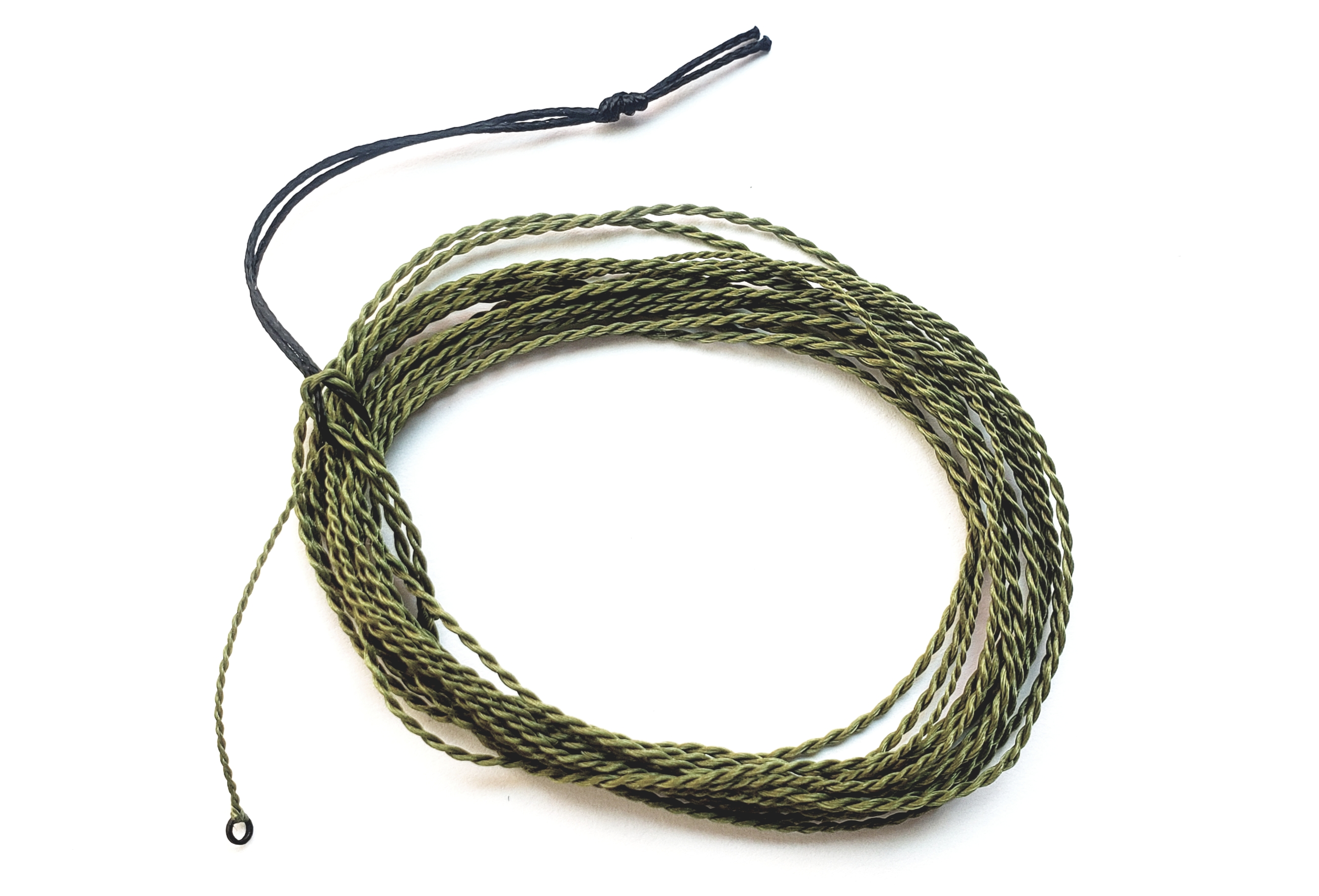 Furled and Tapered Tenkara Fly Line, Low-Vis