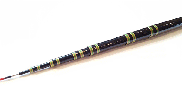 Suzume Tenkara Rod, Tri-Zoom with Rod Sock and Carbon Fiber Travel Case