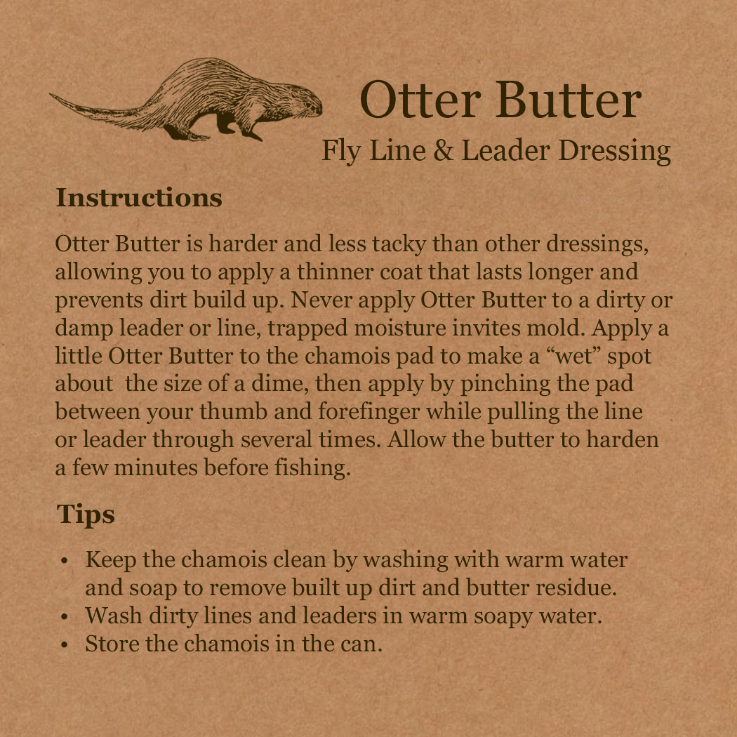 Fly Fishing Leader Line Dressing - Reduce Friction