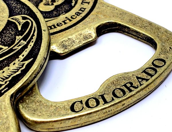 Vintage Brass Keychain Bottle Opener - Image 6