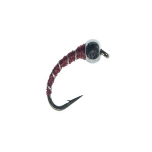 Zebra Midge Red, Size 16 and 20