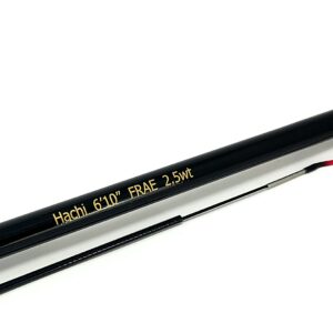 Hachi Tenkara Rod with Rod Sock and Carbon Fiber Travel Case